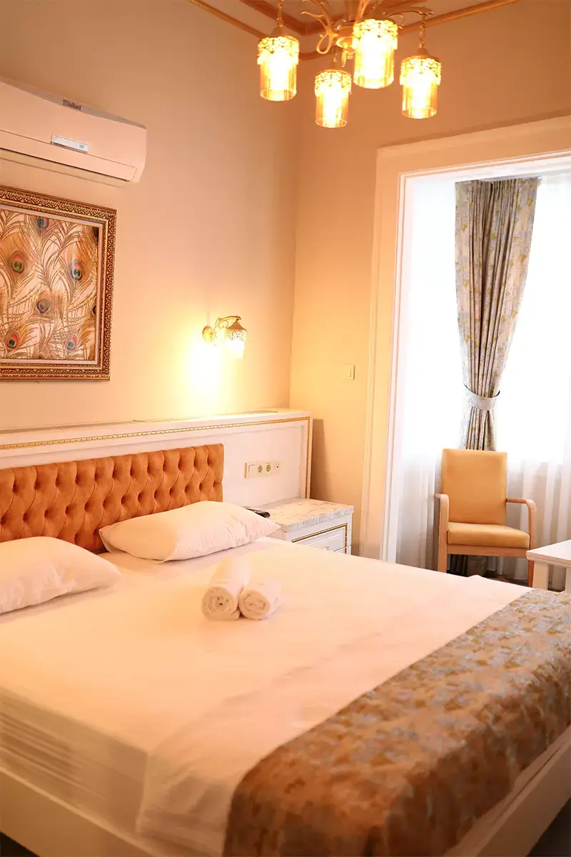 budakzade konağı otel oda sümbül izmir karşıyaka